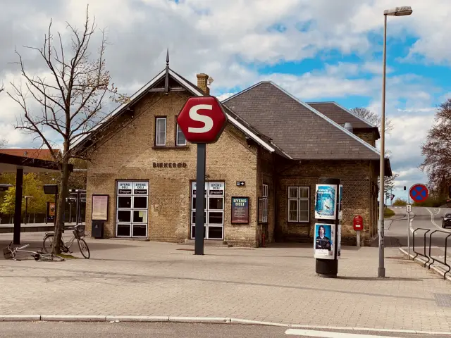 Billede af Birkerød Station.
