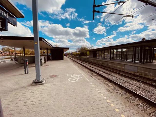Billede af Birkerød Station.