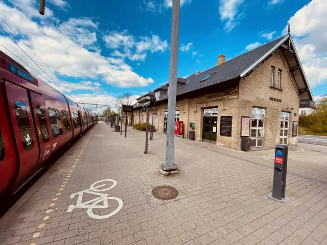 Billede af Birkerød Station.