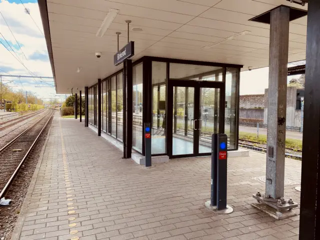 Billede af Birkerød Station.