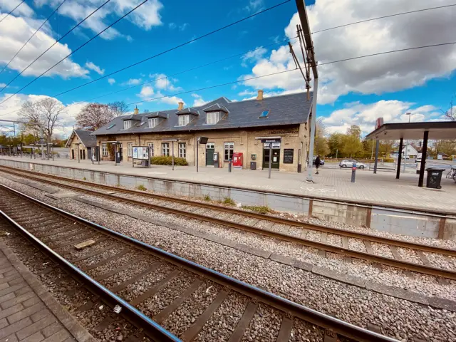 Billede af Birkerød Station.