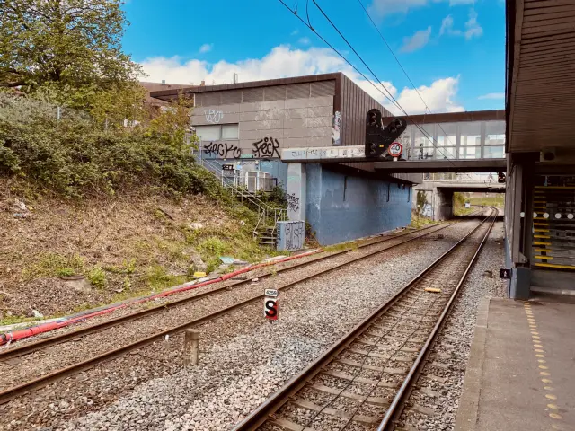 Billede af Svanemøllen S-togsstation.