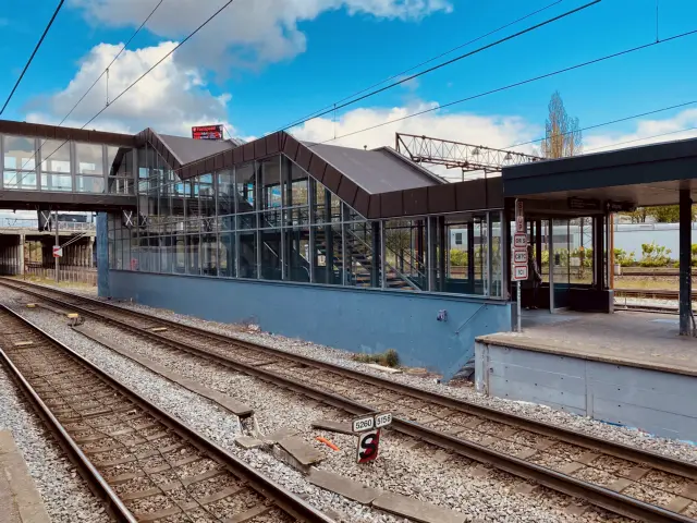 Billede af Svanemøllen S-togsstation.