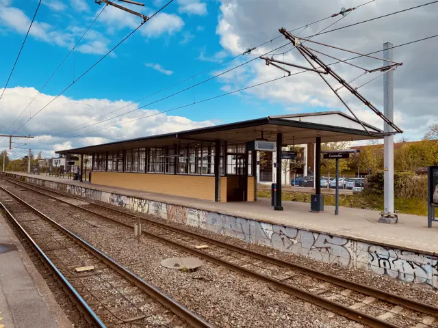 Billede af Gentofte Station.