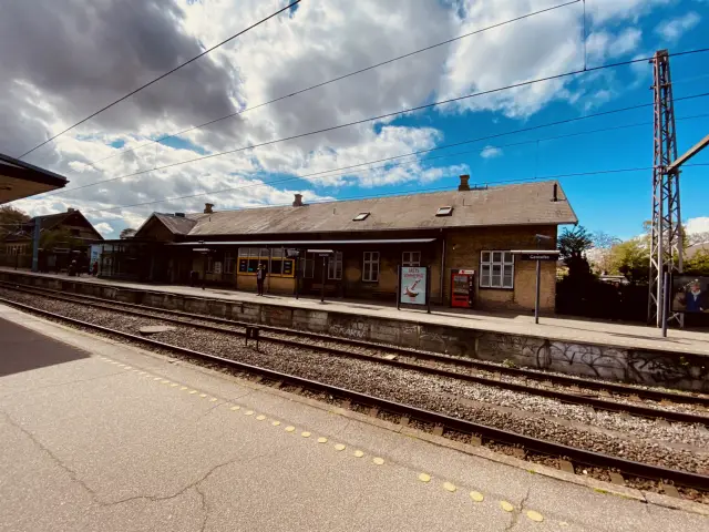 Billede af Gentofte Station.