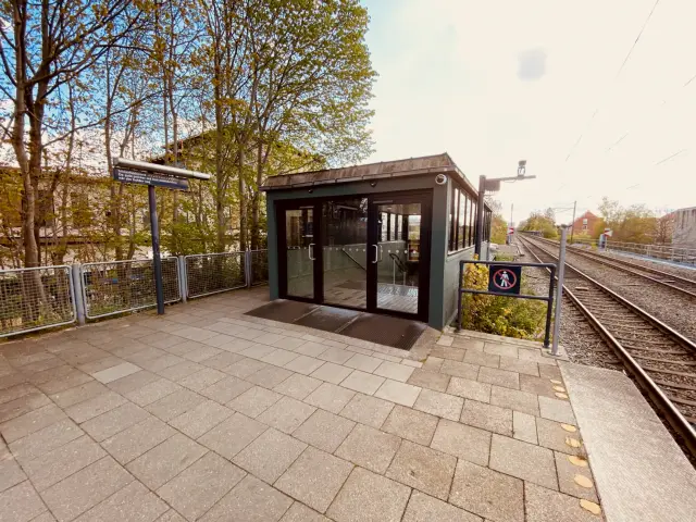 Billede af Virum S-togsstation.