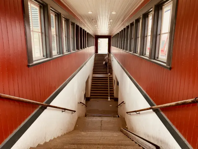 Billede af Lyngby Station.