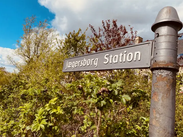 Billede af Jægersborg S-togstrinbræt.