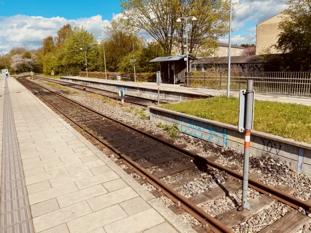 Billede af Jægersborg Lokalbane Station.