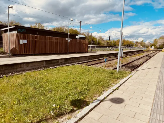 Billede af Jægersborg Lokalbane Station.