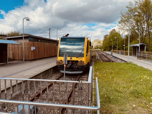 Billede af Jægersborg Lokalbane Station.