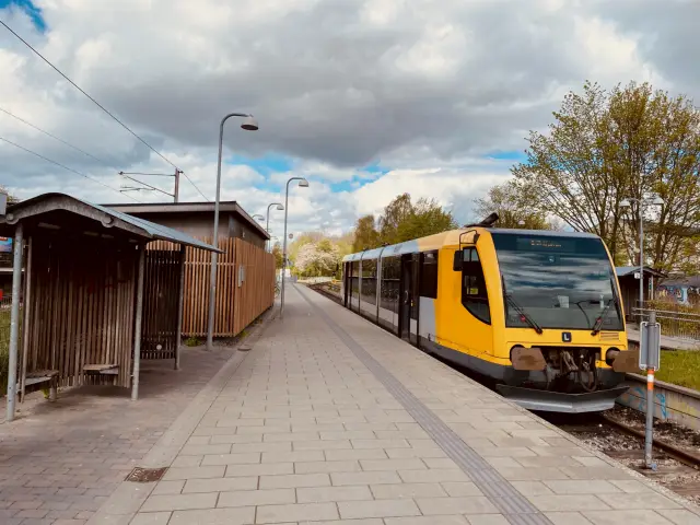 Billede af Jægersborg Lokalbane Station.
