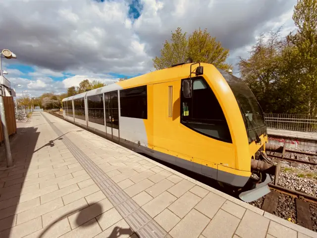 Billede af Jægersborg Lokalbane Station.