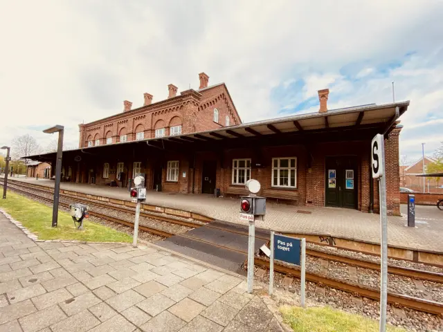 Billede af Ribe Station.