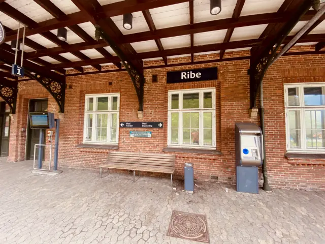 Billede af Ribe Station.
