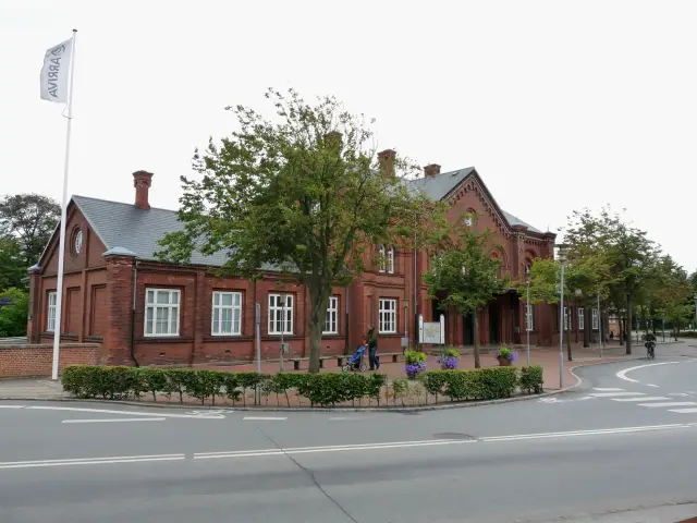 Billede af Ribe Station.