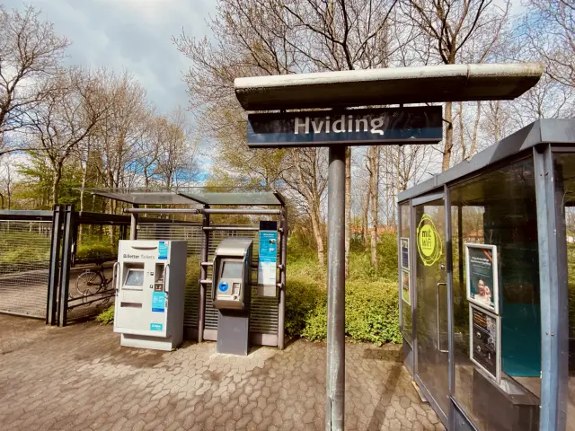 Billede af Hviding Station.