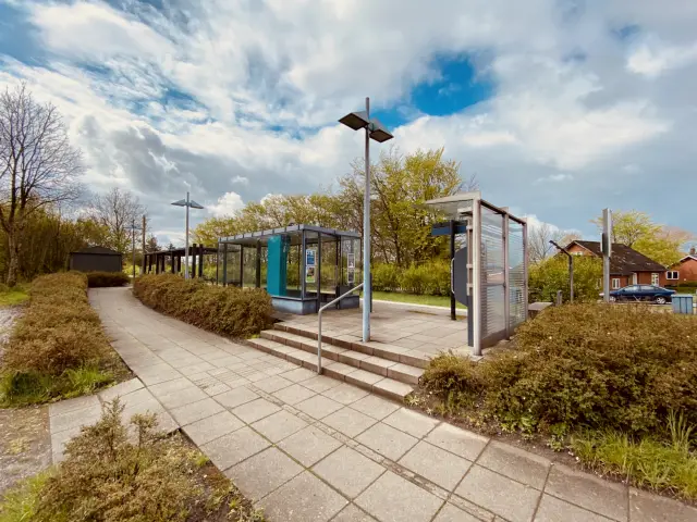 Billede af Rejsby Station.