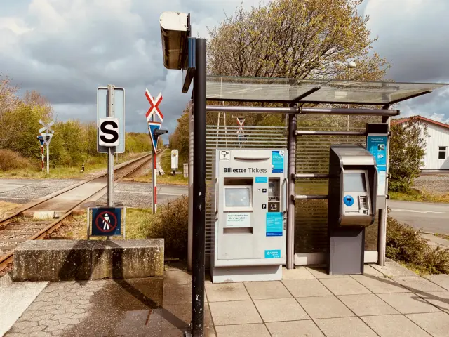 Billede af Rejsby Station.
