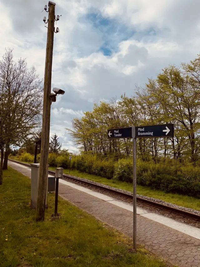 Billede af Rejsby Station.