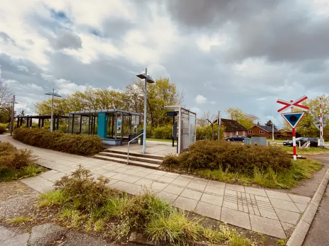 Billede af Rejsby Station.