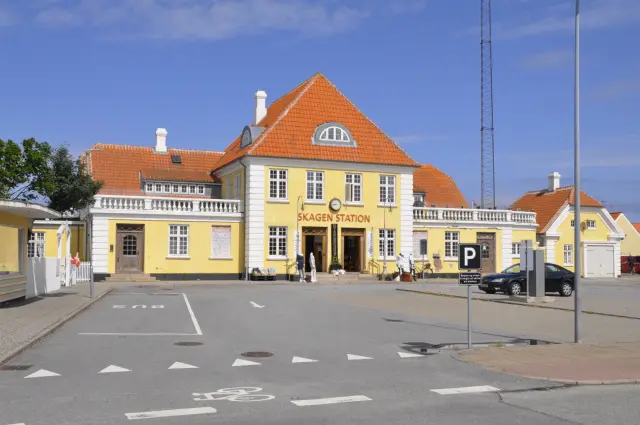 Billede af Skagen Station.