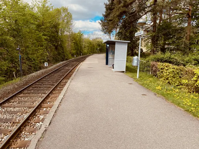 Billede af Lyngby Lokalstation.