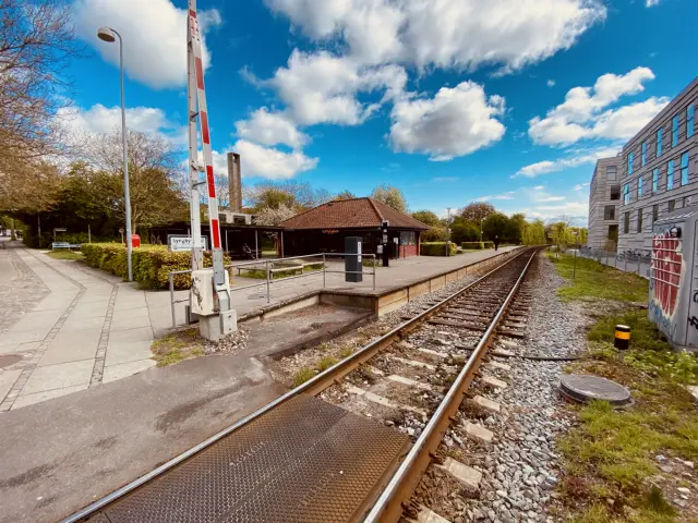 Billede af Lyngby Lokalstation.