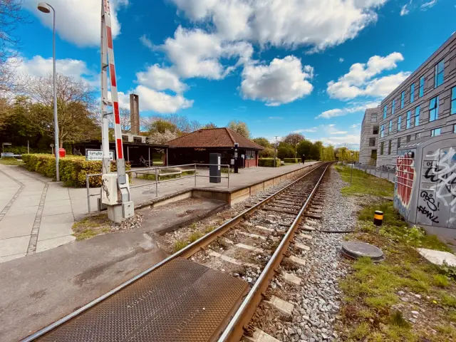 Billede af Lyngby Lokalstation.