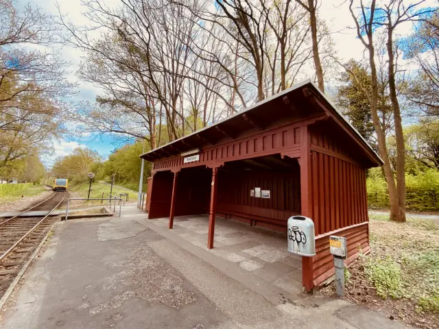 Billede af Ravnholm Station.