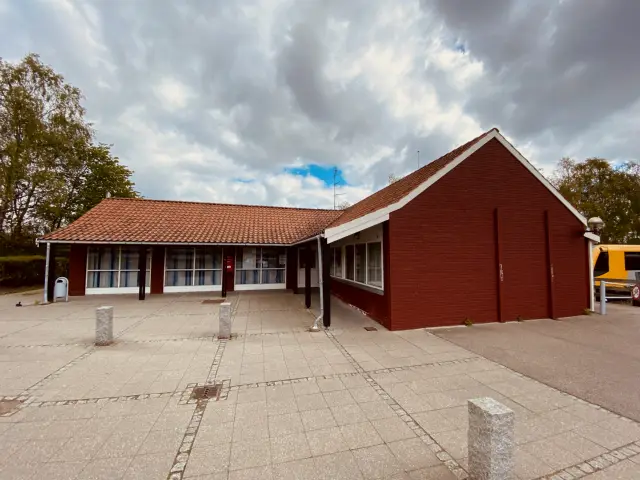 Billede af Nærum Station.