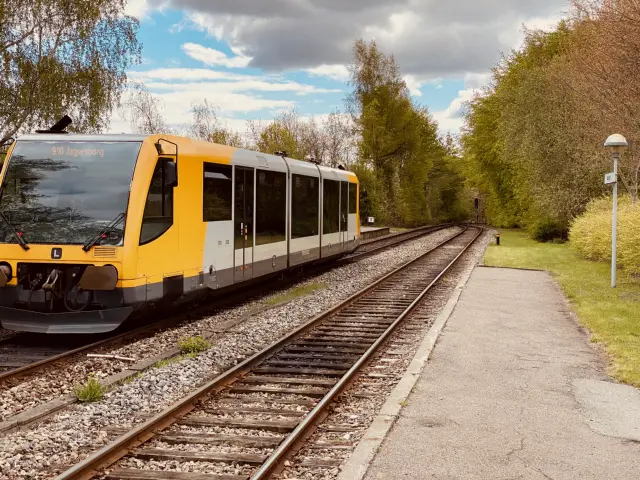 Billede af Nærum Station.