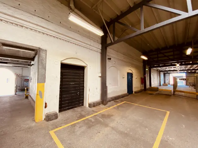 Billede af Esbjerg Stations pakhus.