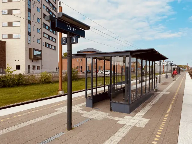 Billede af Vejen Station.