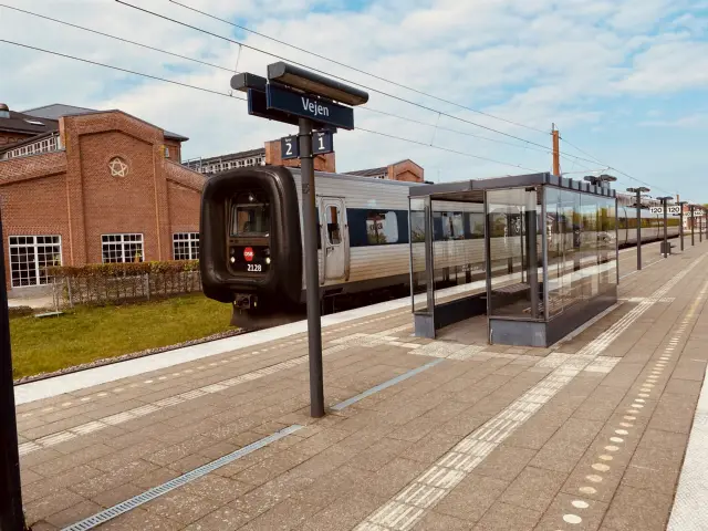 Billede af Vejen Station.