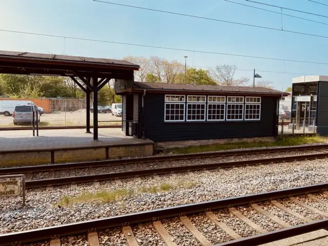Billede af Bramming Station.
