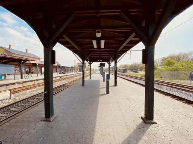 Billede af Bramming Station.