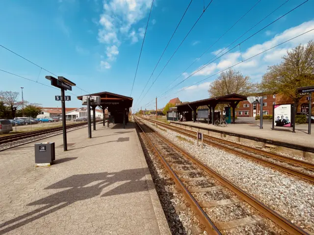 Billede af Bramming Station.