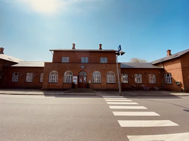 Billede af Bramming Station.