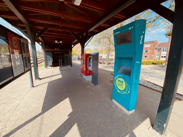 Billede af Bramming Station.