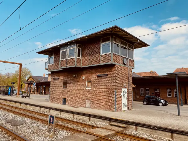 Billede af Bramming Stations kommandopost.