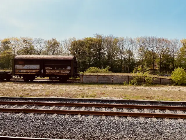 Billede af Bramming Stations læsserampe.