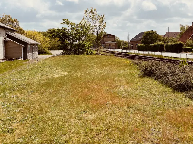 Billede af Skærbæk Stations læsserampe.