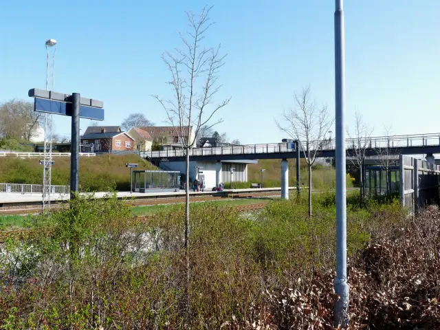 Billede af Hørning Station.