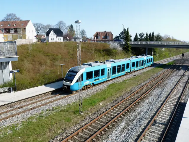 Billede af Hørning Station.