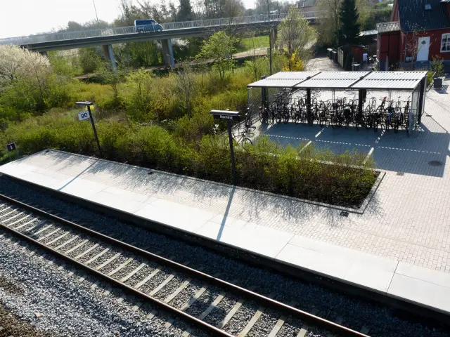 Billede af Hørning Station.
