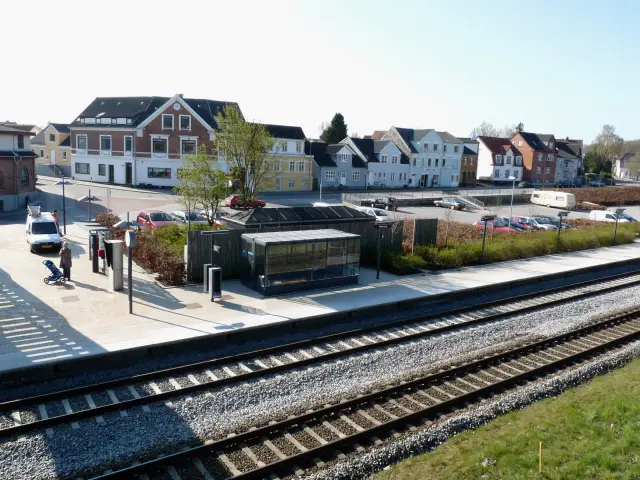 Billede af Hørning Station.