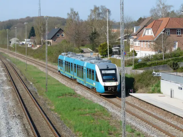 Billede af Hørning Station.