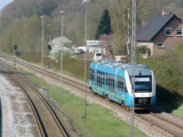 Billede af Hørning Station.
