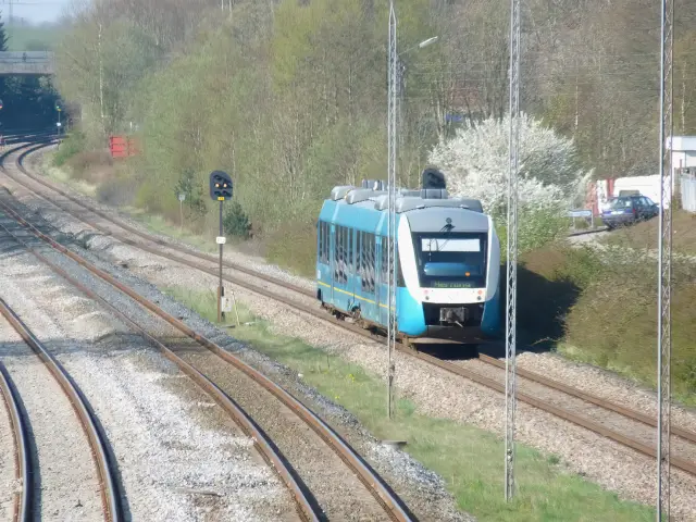 Billede af Hørning Station.